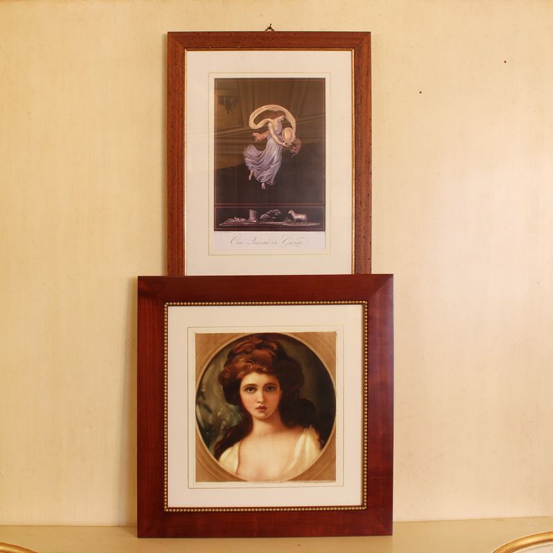 Coppia di stampe a colori  (XX sec.)  - Asta Stampe e acquerelli - San Luca Casa d'Aste