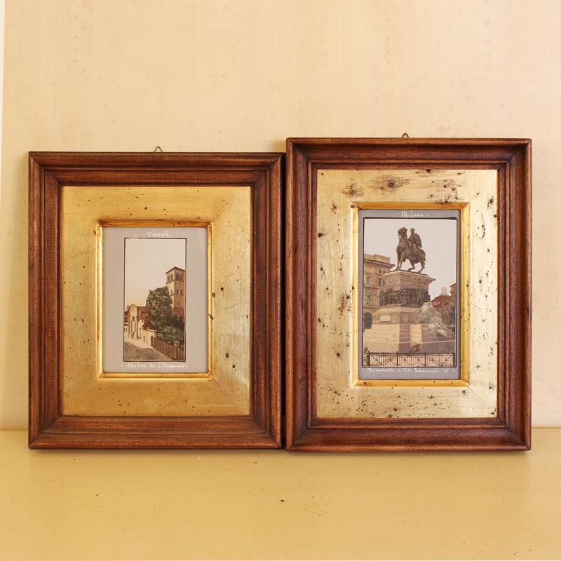 Coppia di stampe a colori  (XX sec.)  - Asta Stampe e acquerelli - San Luca Casa d'Aste