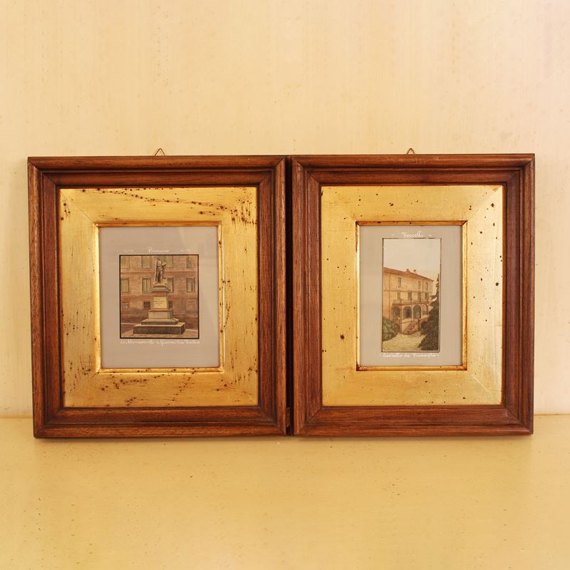 Coppia di stampe a colori  (XX sec.)  - Asta Stampe e acquerelli - San Luca Casa d'Aste