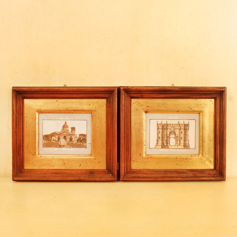 Coppia di stampe a colori  (XX sec.)  - Asta Stampe e acquerelli - San Luca Casa d'Aste