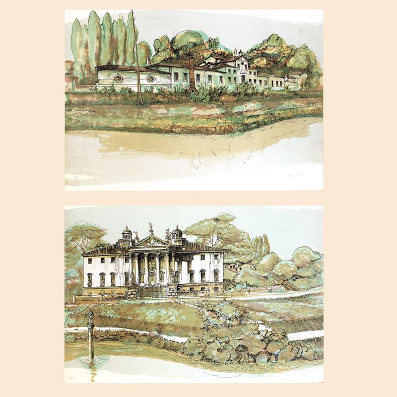 Francesco Lucianetti (2)  (Italia, 1944-2020)  - Asta Stampe e acquerelli - San Luca Casa d'Aste