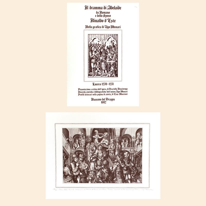 Cinque stampe  (XX sec.)  - Asta Stampe e acquerelli - San Luca Casa d'Aste
