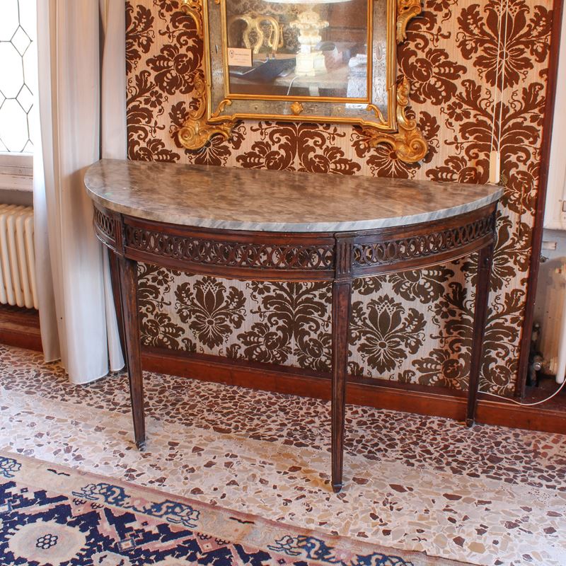Coppia di consolles  (Italia, XVIII sec.)  - Asta Gli Arredi di Villa "Le Marchesane" - San Luca Casa d'Aste