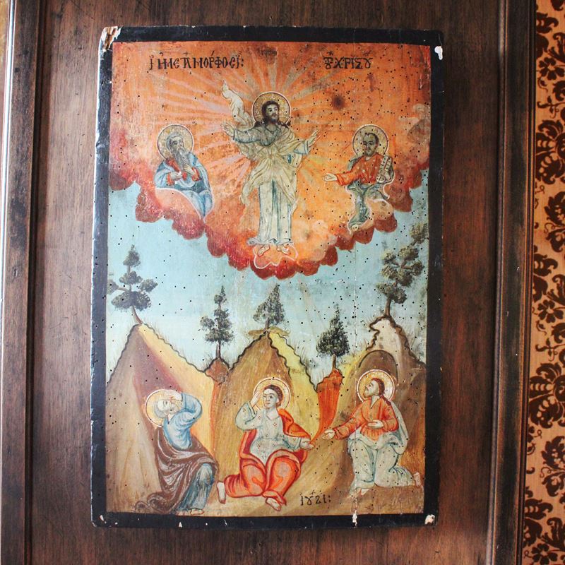 Icona  (XIX-XX sec.)  - Asta Gli Arredi di Villa "Le Marchesane" - San Luca Casa d'Aste