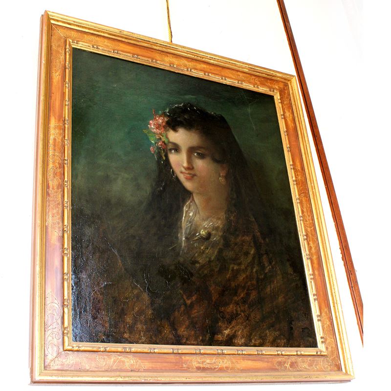 Pittore europeo  (XX sec.)  - Asta Gli Arredi di Villa "Le Marchesane" - San Luca Casa d'Aste