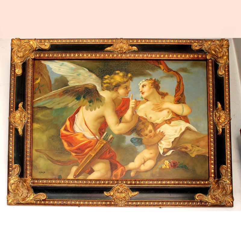 Pittore italiano  (XX sec.)  - Asta Gli Arredi di Villa "Le Marchesane" - San Luca Casa d'Aste