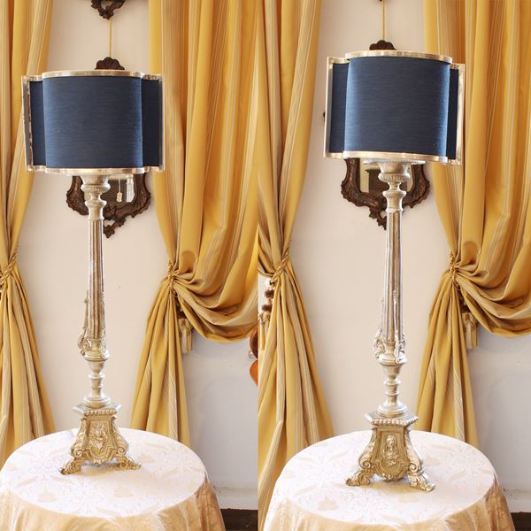 Coppia di lampade da tavolo