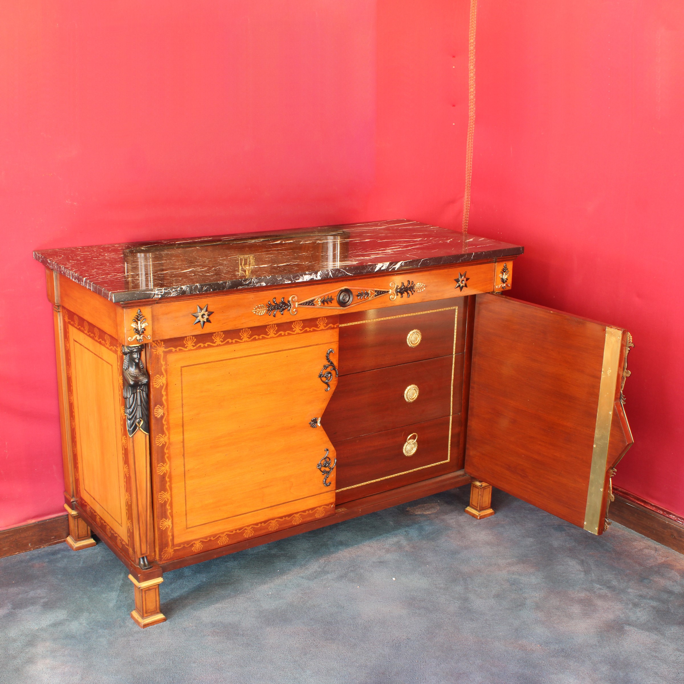 ♦ Mobile Credenza in Stile Impero