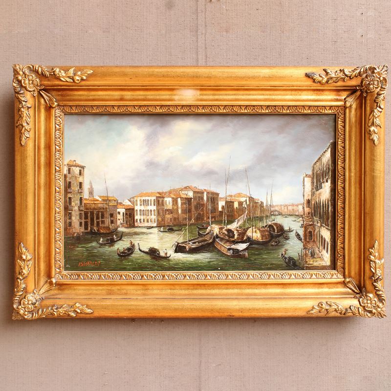 Pittore italiano  (XX sec.)  - Asta Gli Arredi di Villa "Le Marchesane" - San Luca Casa d'Aste