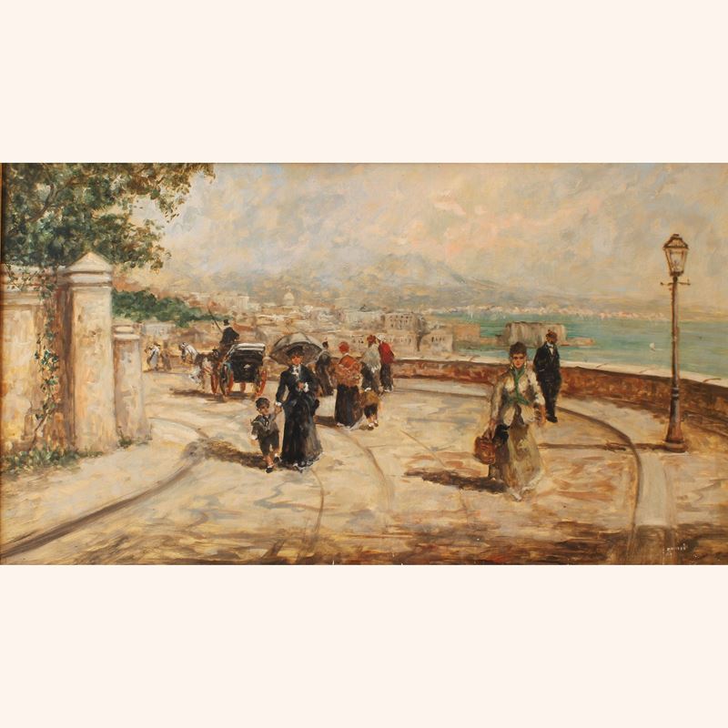 Pittore italiano  (XX sec.)  - Asta Gli Arredi di Villa "Le Marchesane" - San Luca Casa d'Aste