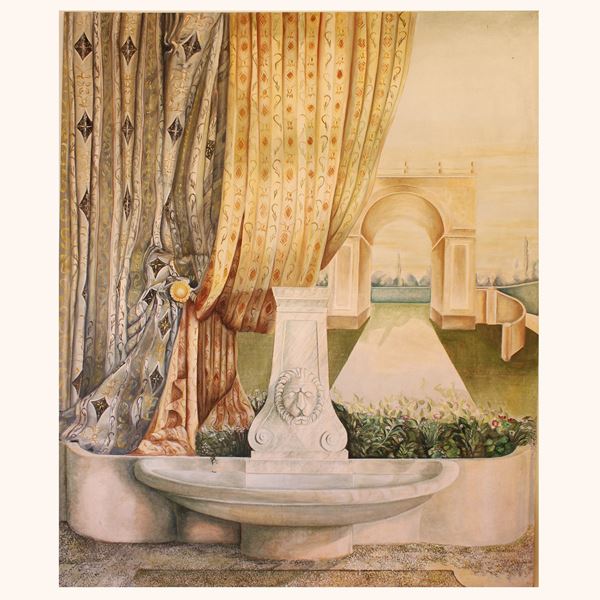♦ Grande pannello decorativo