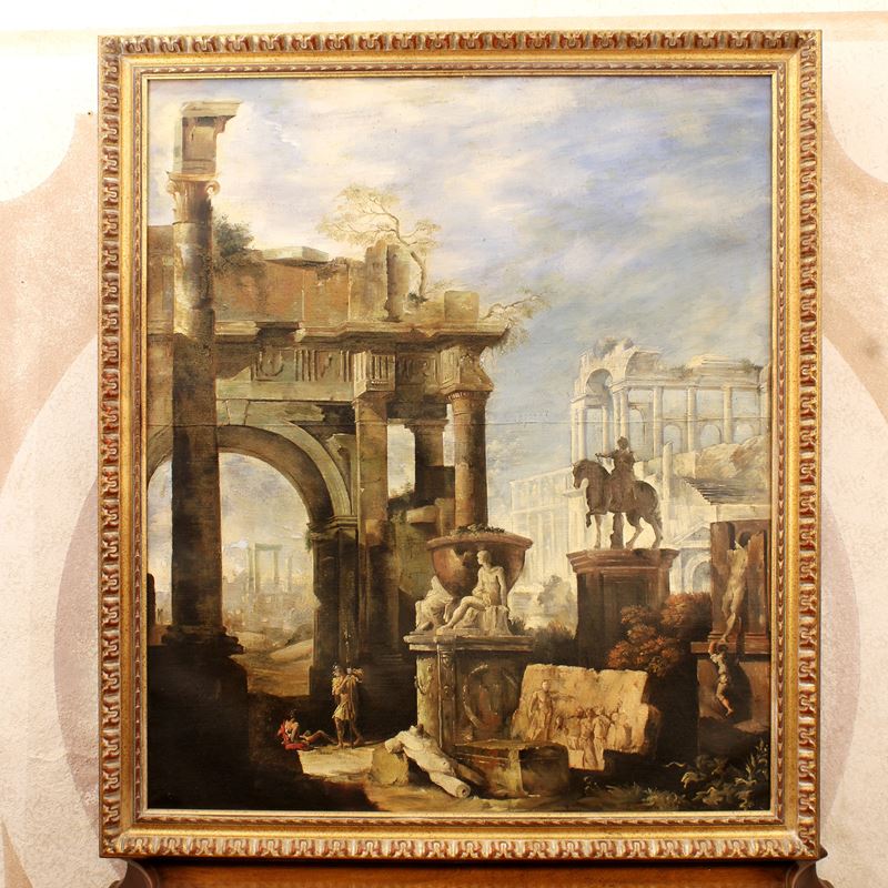 Pittore italiano  (XX sec.)  - Asta Gli Arredi di Villa "Le Marchesane" - San Luca Casa d'Aste