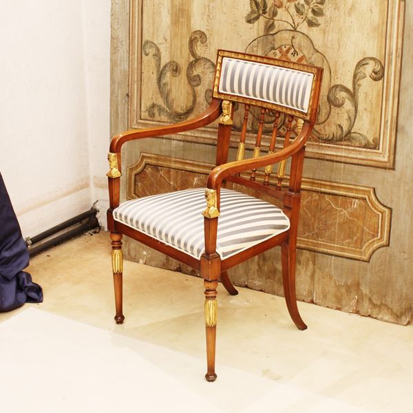 ♦ in legno e legno dorato