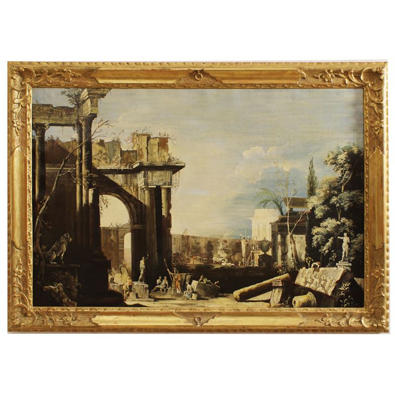 Pittore italiano  (XX sec.)  - Asta Gli Arredi di Villa "Le Marchesane" - San Luca Casa d'Aste