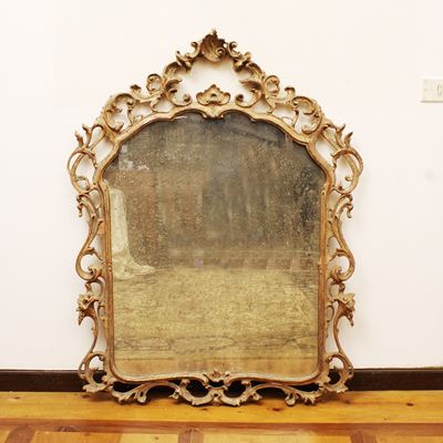 ♦ Specchiera in Legno Argentato