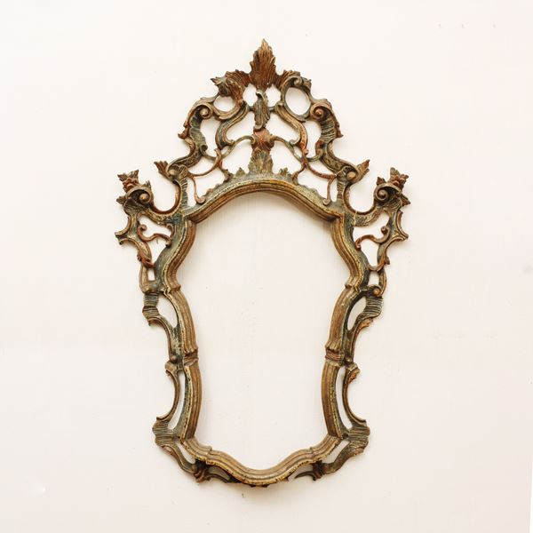 ♦ Specchiera in legno laccato