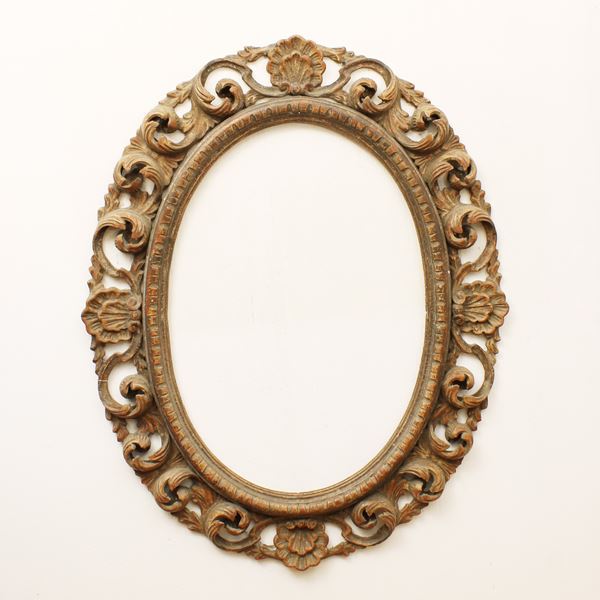 ♦ Specchiera in legno laccato