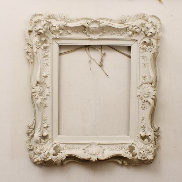 Specchiera in legno laccato