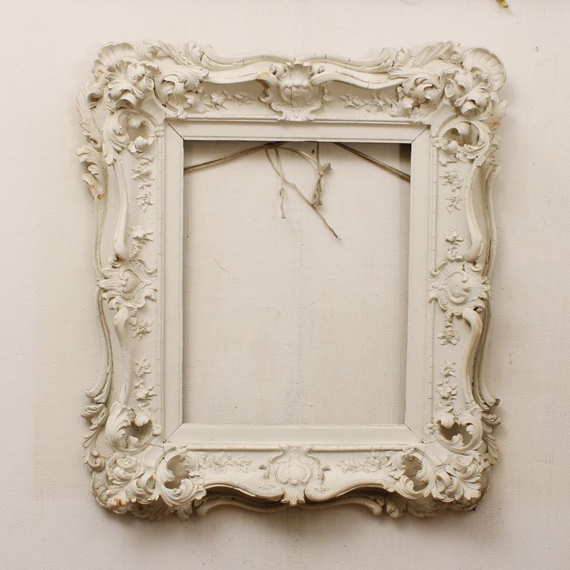 Specchiera in legno laccato  (Italia, XX sec.)  - Asta Gli Arredi di Villa "Le Marchesane" - San Luca Casa d'Aste