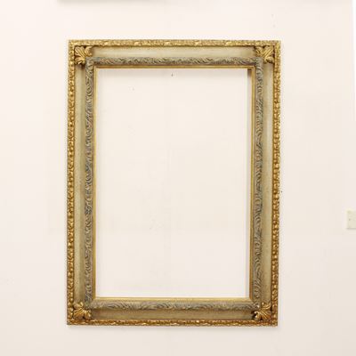 ♦ Specchiera in Legno Laccato e Dorato