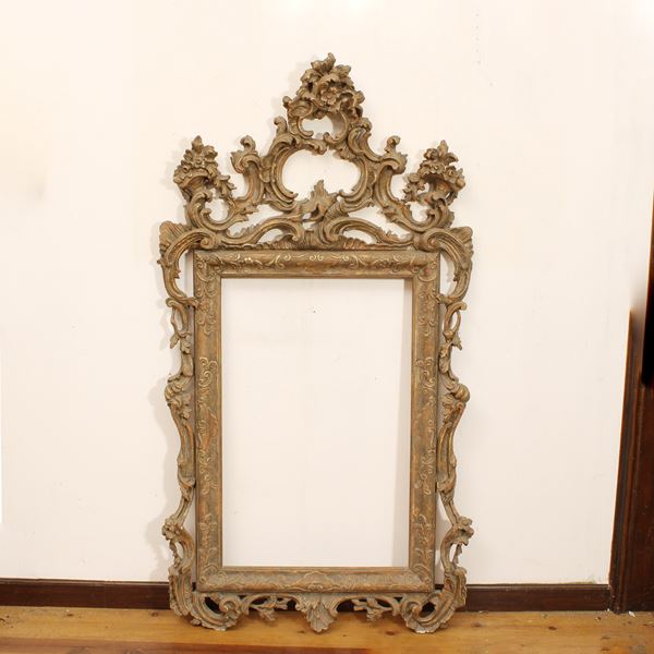 ♦ Specchiera in legno laccato