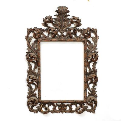 ♦ Specchiera in Legno Argentato
