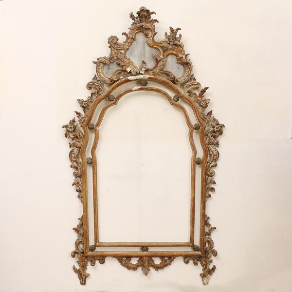 Specchiera in legno laccato
