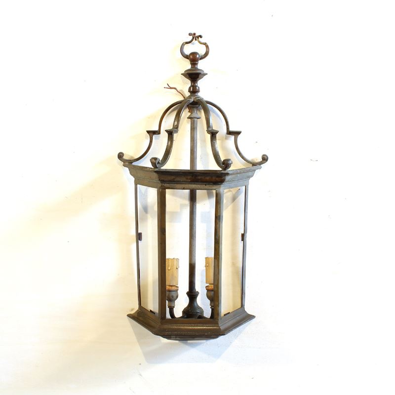 Applique in ottone  (Italia, XX sec.)  - Asta Illuminazione e decorazione per interni - San Luca Casa d'Aste