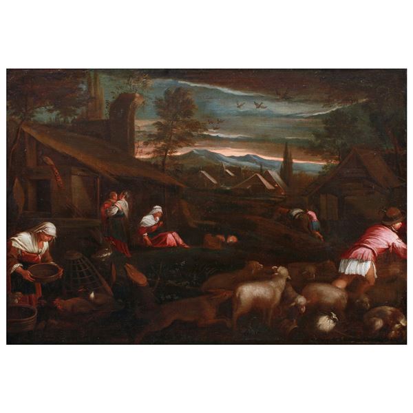 Francesco Bassano, scuola di