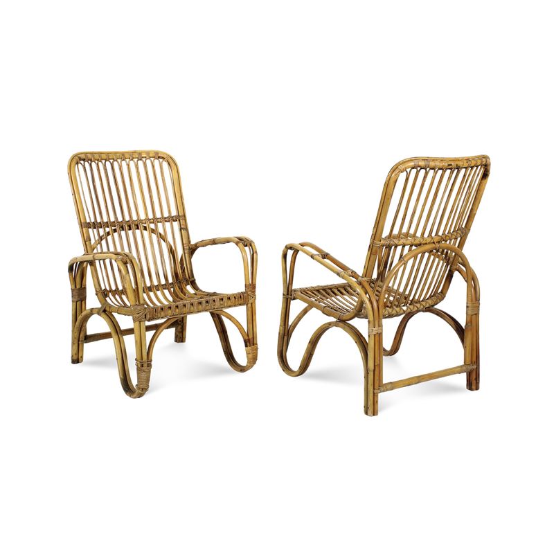 Manifattura italiana  (Italia, anni 50)  - Asta Il gusto del Novecento: design, vetri e arti decorative - San Luca Casa d'Aste