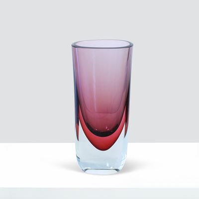 Flavio Poli, Vaso in vetro sommerso