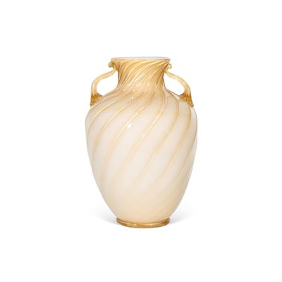 Barovier Seguso, Vaso in vetro incamiciato