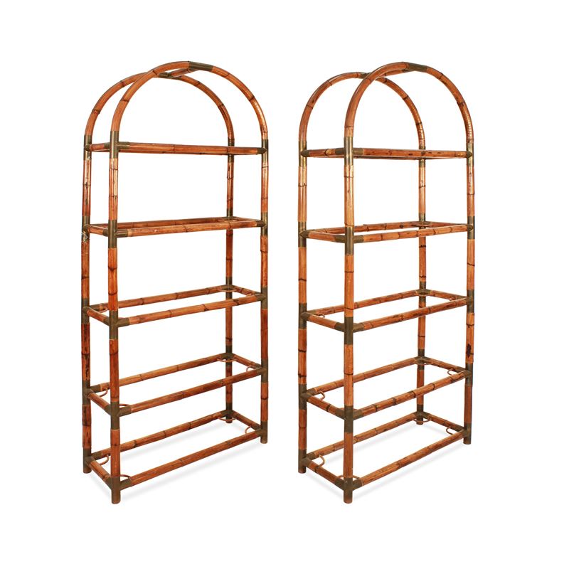 Manifattura italiana (2)  (Italia, anni 70)  - Asta Il gusto del Novecento: design, vetri e arti decorative - San Luca Casa d'Aste