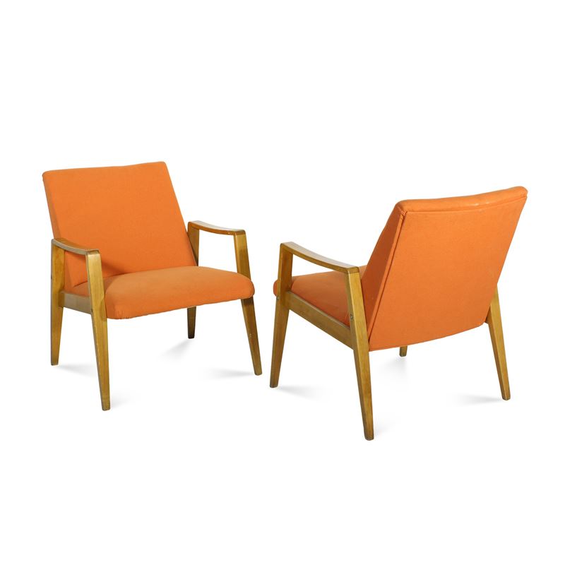 Manifattura italiana (2)  (Italia, anni 50)  - Asta Il gusto del Novecento: design, vetri e arti decorative - San Luca Casa d'Aste