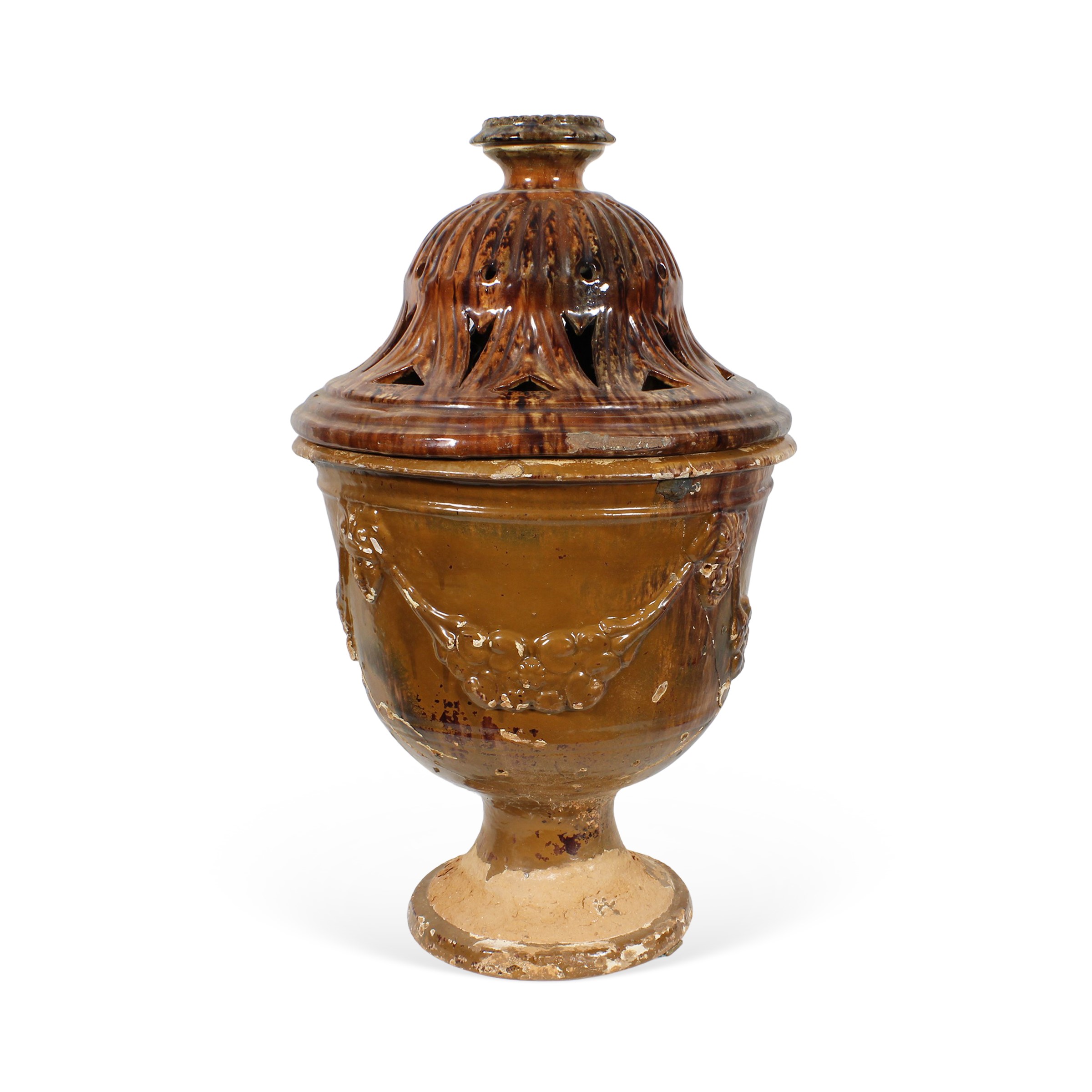 Vaso con coperchio
