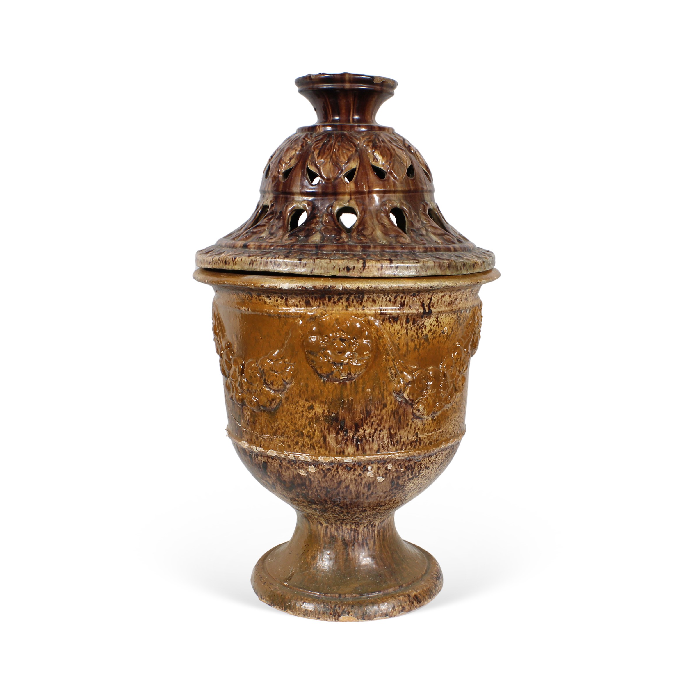 Vaso con coperchio