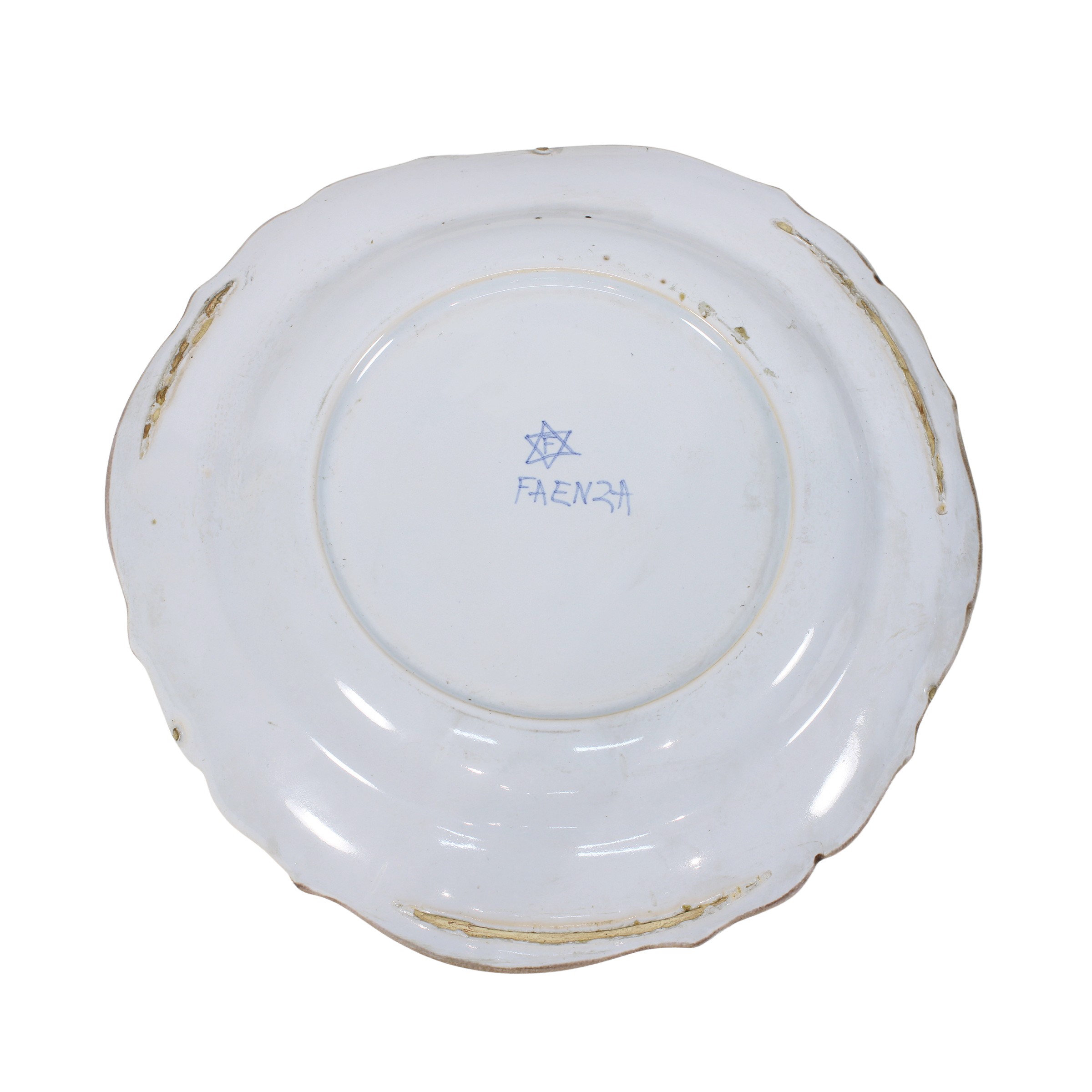 Gruppo di piatti in ceramica (10)