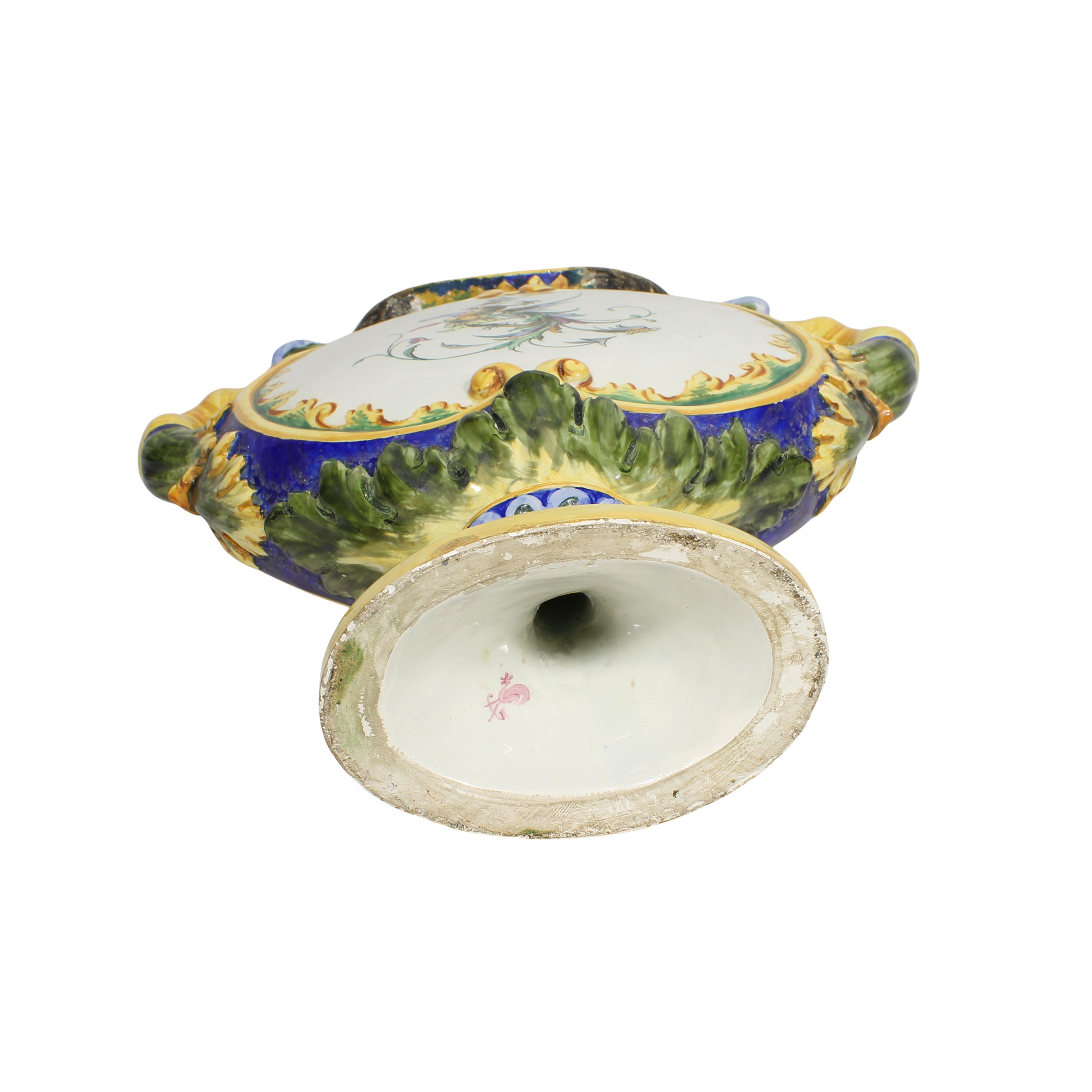Vaso in ceramica smaltata