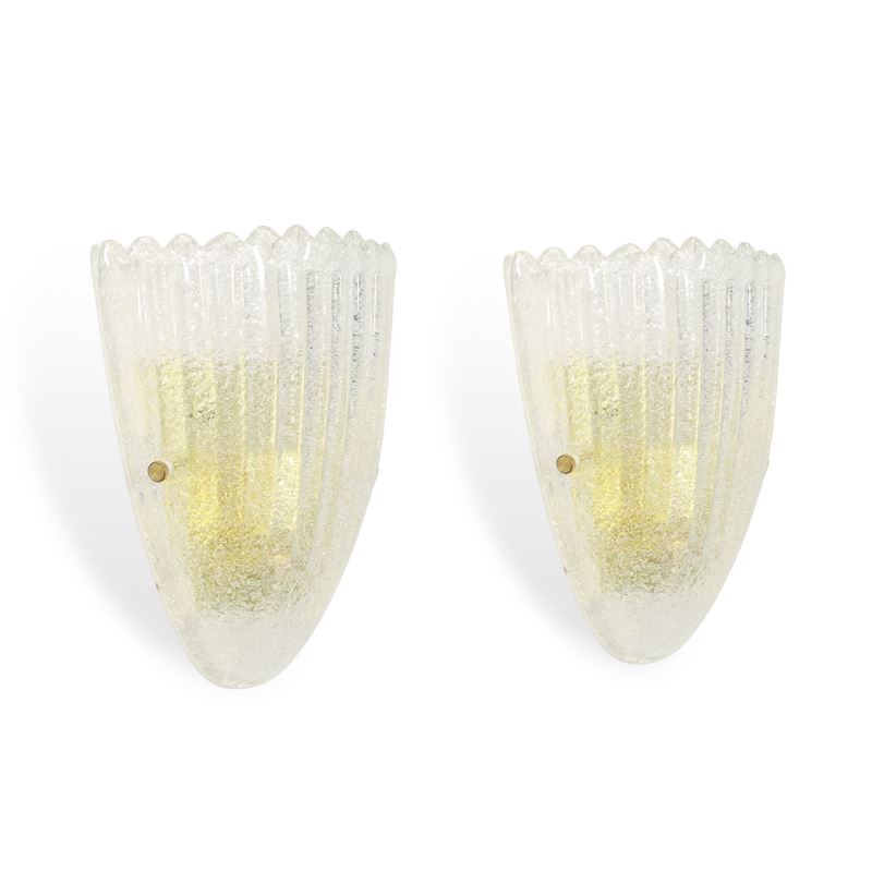 Manifattura italiana (2)  (Murano, XX sec.)  - Asta Il gusto del Novecento: design, vetri e arti decorative - San Luca Casa d'Aste