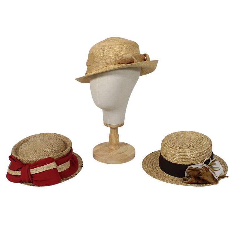 Tre cappelli  (Italia, XX Sec.)  - Asta ASTA A TEMPO Fashion Vintage - San Luca Casa d'Aste