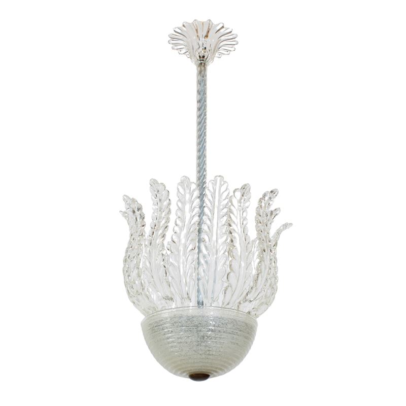 Manifattura italiana  (Murano, anni 30)  - Asta Il gusto del Novecento: design, vetri e arti decorative - San Luca Casa d'Aste