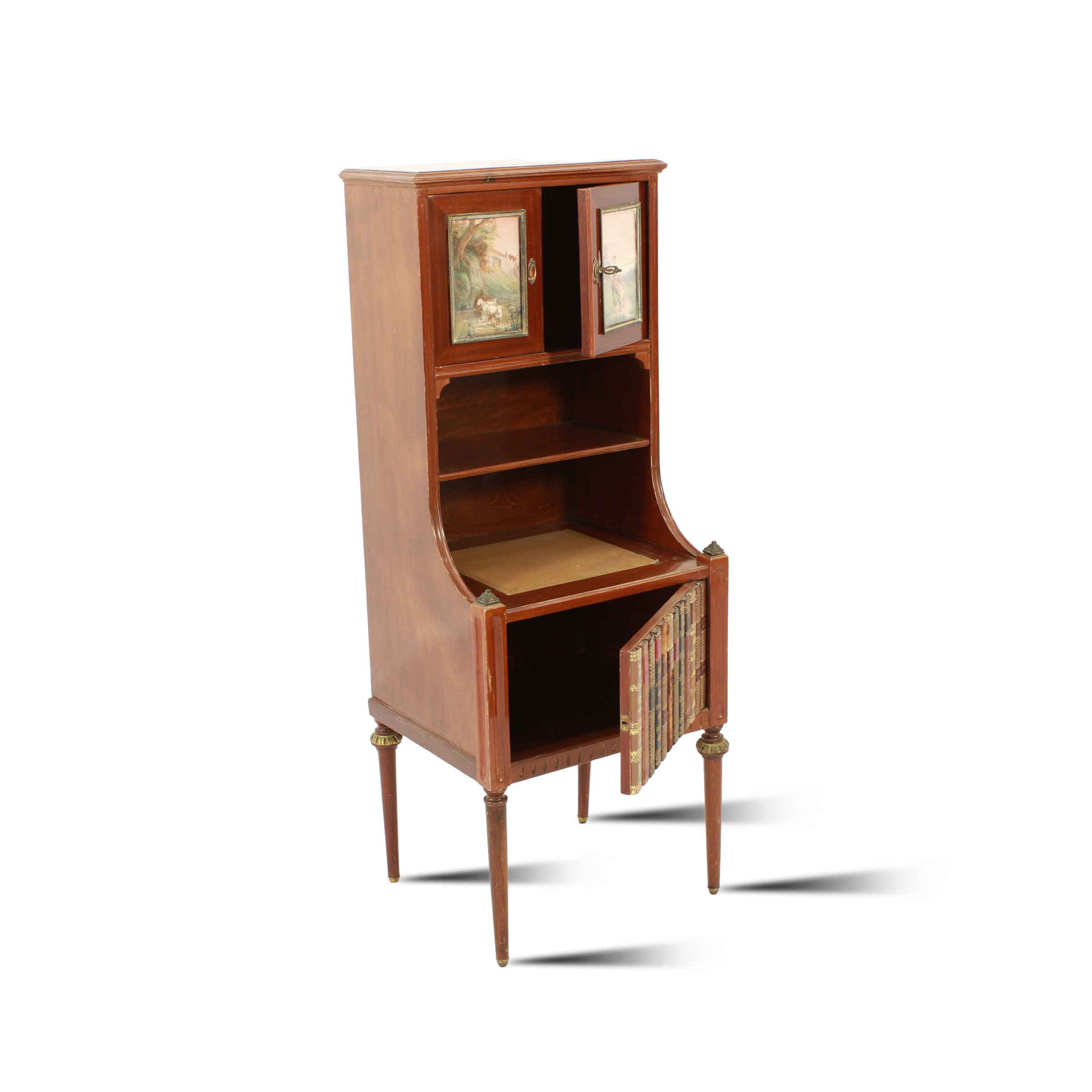 Piccola libreria in mogano