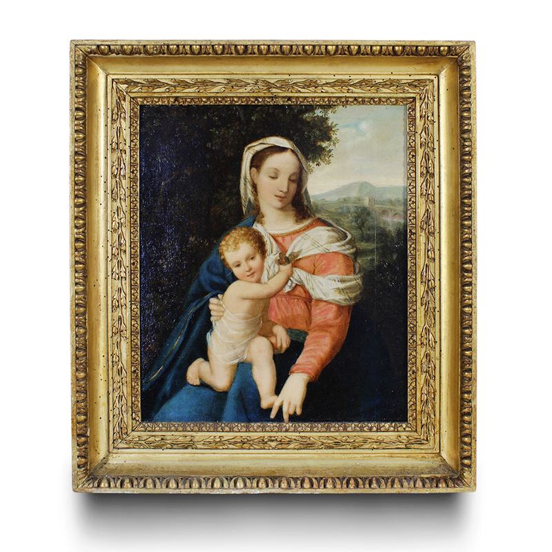 Pittore italiano  (XVIII-XIX sec.)  - Asta Dimore Venete - San Luca Casa d'Aste