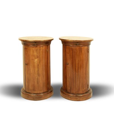 Coppia di Basi in Legno