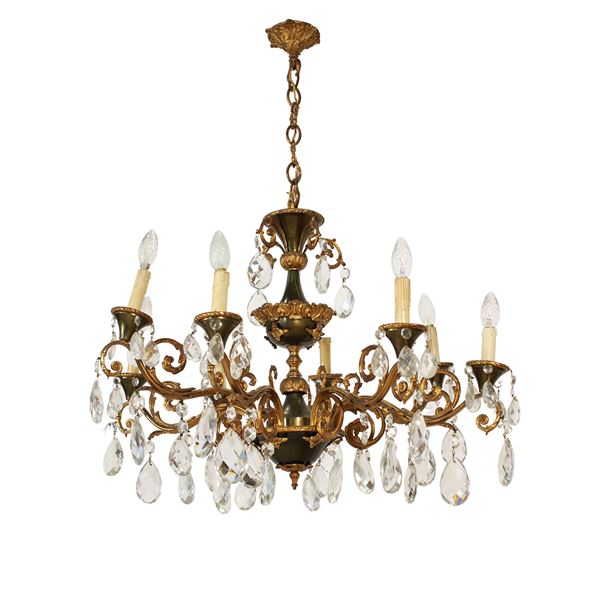 Lampadario a otto luci