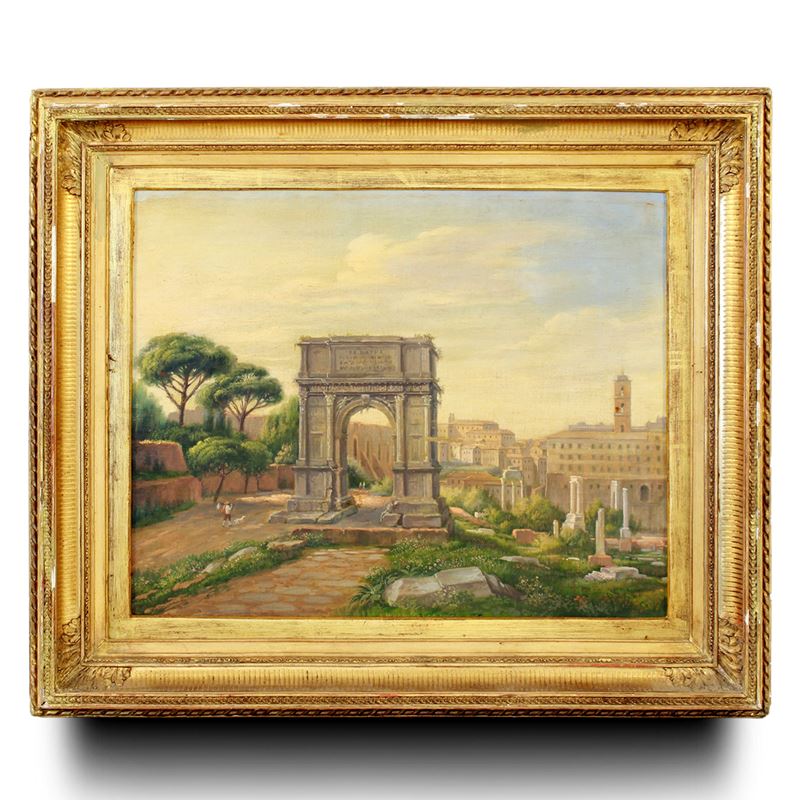 Pittore italiano  (XIX-XX sec.)  - Asta Dimore Venete - San Luca Casa d'Aste