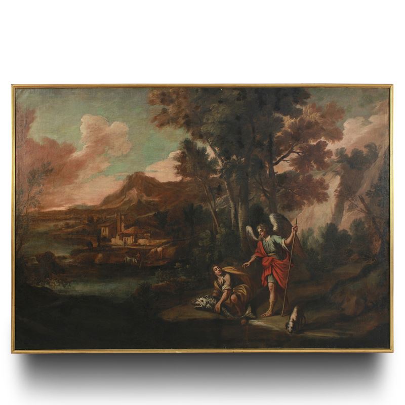 Pittore italiano  (XVIII sec.)  - Asta Dimore Venete - San Luca Casa d'Aste