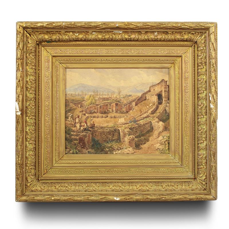 Pittore italiano  (XVIII-XIX sec.)  - Asta Dimore Venete - San Luca Casa d'Aste