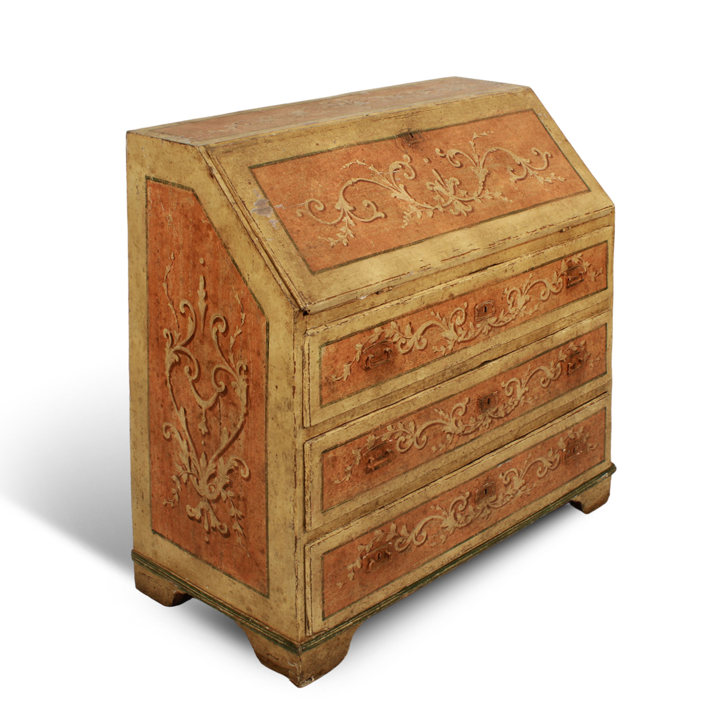 Ribalta in legno laccato