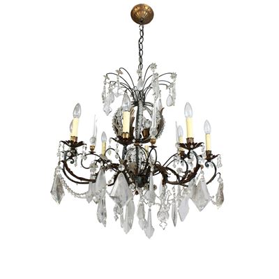 Lampadario a Otto Luci